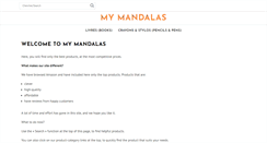 Desktop Screenshot of mymandalas.com